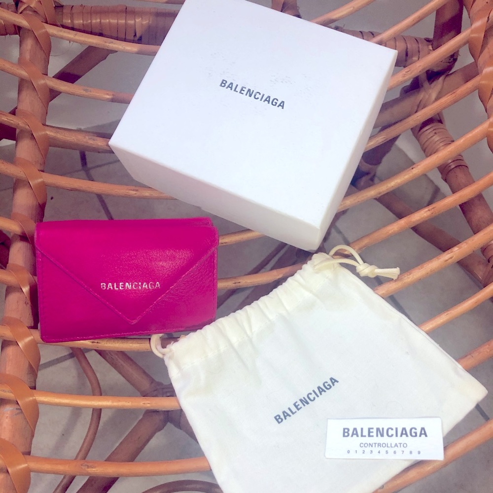 BALENCIAGA Papier mini wallet